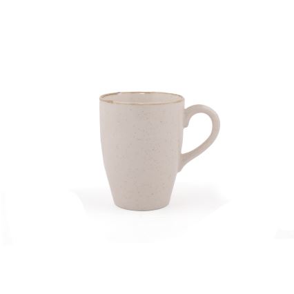 Jídelní sada 16 ks béžová/porcelán