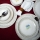 Jídelní sada 18 ks bílá/pestrobarevná/porcelán