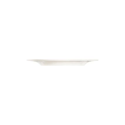 Jídelní sada 18 ks krémová/stříbrná/porcelán