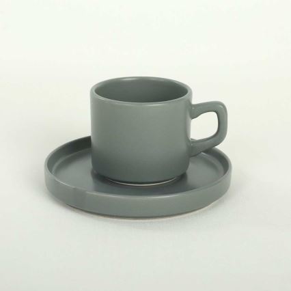 Jídelní sada 20 ks pestrobarevná/kamenina