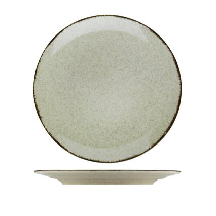 Jídelní sada 24 ks béžová/porcelán