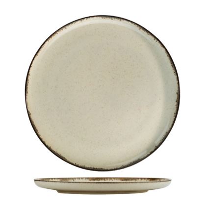 Jídelní sada 24 ks béžová/porcelán