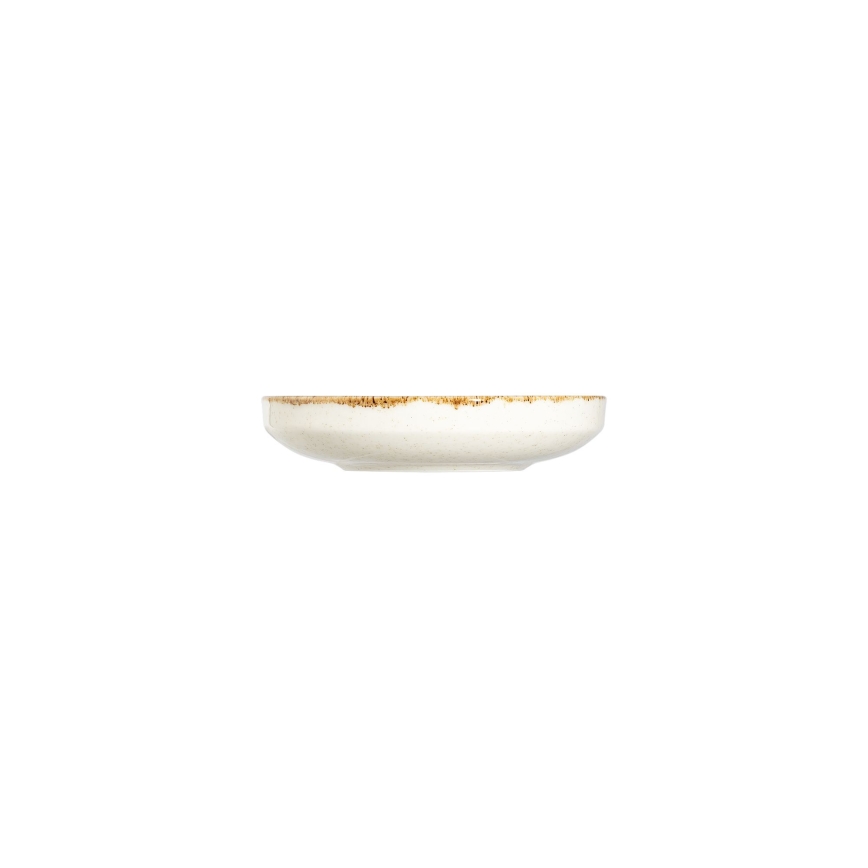 Jídelní sada 24 ks bílá/béžová/porcelán