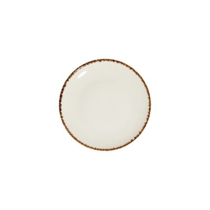 Jídelní sada 24 ks bílá/béžová/porcelán