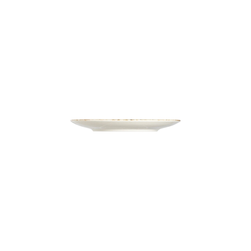 Jídelní sada 24 ks bílá/béžová/porcelán