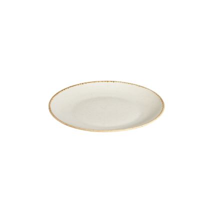 Jídelní sada 24 ks bílá/béžová/porcelán