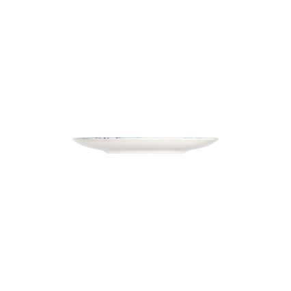 Jídelní sada 24 ks bílá/červená/modrá /porcelán