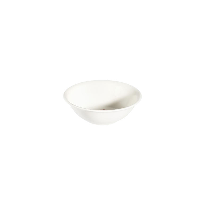 Jídelní sada 24 ks bílá/červená/zelená/porcelán