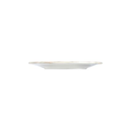 Jídelní sada 24 ks bílá/modrá/červená/porcelán