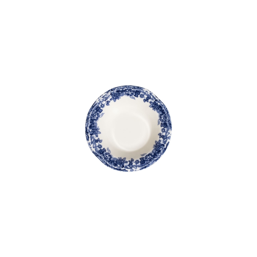 Jídelní sada 24 ks bílá/modrá/porcelán