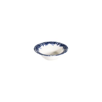 Jídelní sada 24 ks bílá/modrá/porcelán
