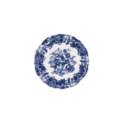 Jídelní sada 24 ks bílá/modrá/porcelán