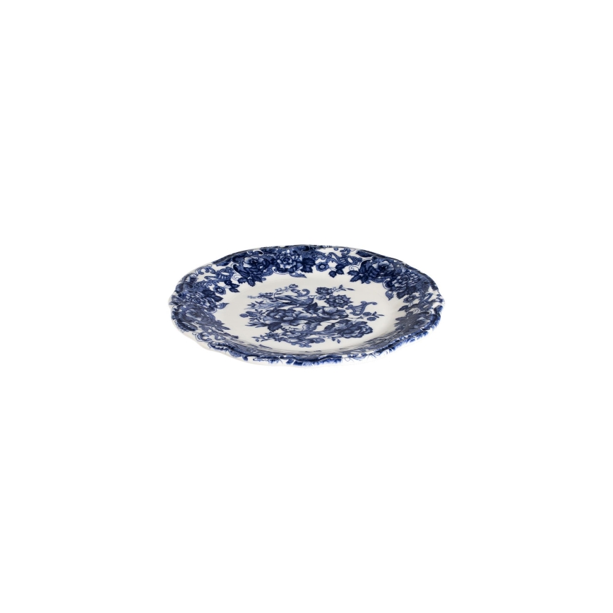 Jídelní sada 24 ks bílá/modrá/porcelán