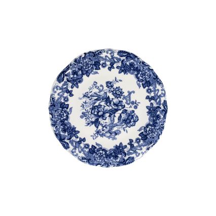 Jídelní sada 24 ks bílá/modrá/porcelán