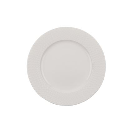 Jídelní sada 24 ks bílá/porcelán