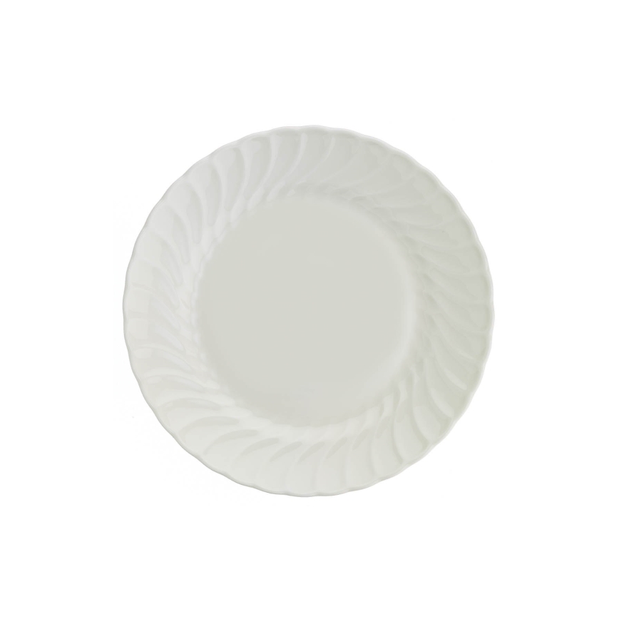 Jídelní sada 24 ks bílá/porcelán