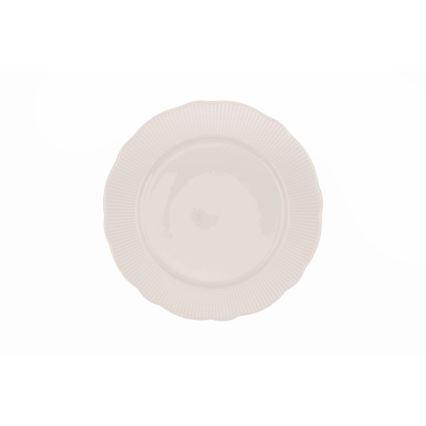 Jídelní sada 24 ks bílá/porcelán