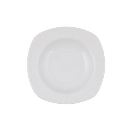 Jídelní sada 24 ks bílá/porcelán