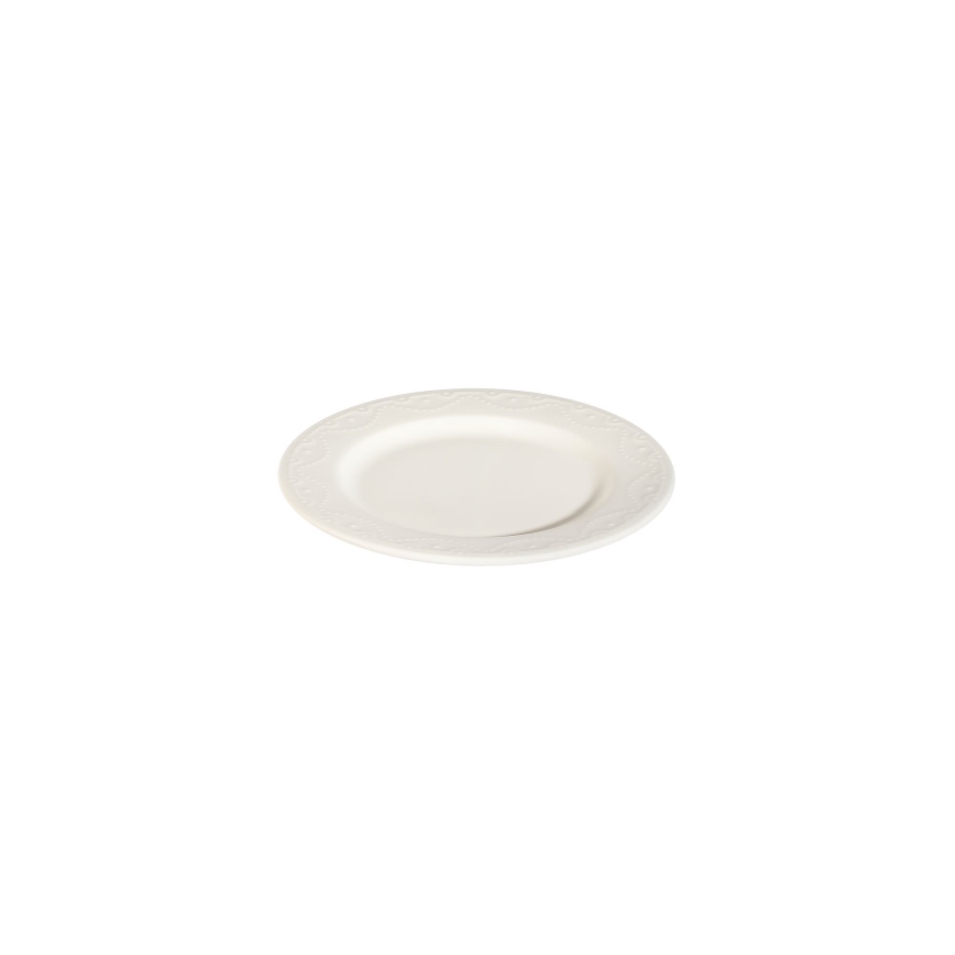 Jídelní sada 24 ks bílá/porcelán