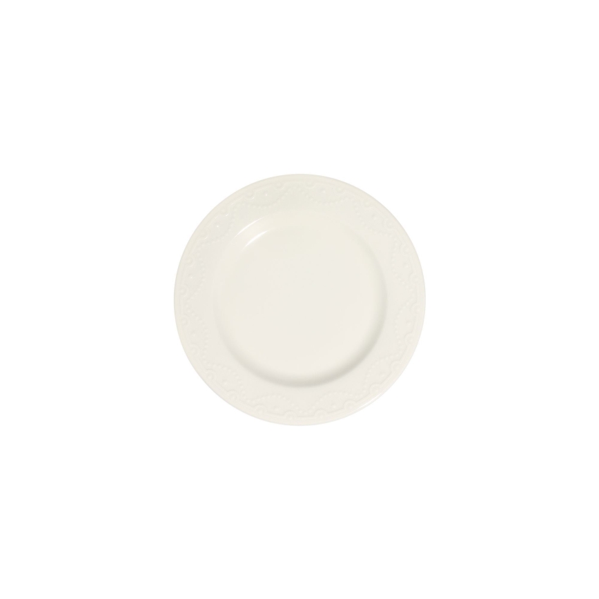 Jídelní sada 24 ks bílá/porcelán