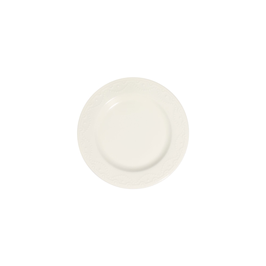 Jídelní sada 24 ks bílá/porcelán