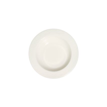 Jídelní sada 24 ks bílá/porcelán