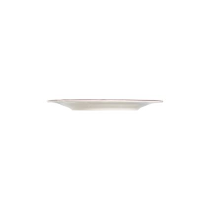 Jídelní sada 24 ks bílá/růžová/porcelán