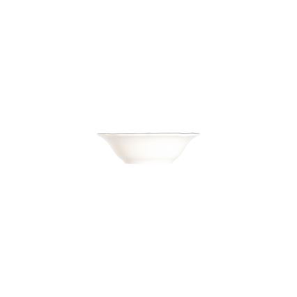Jídelní sada 24 ks bílá/stříbrná/porcelán