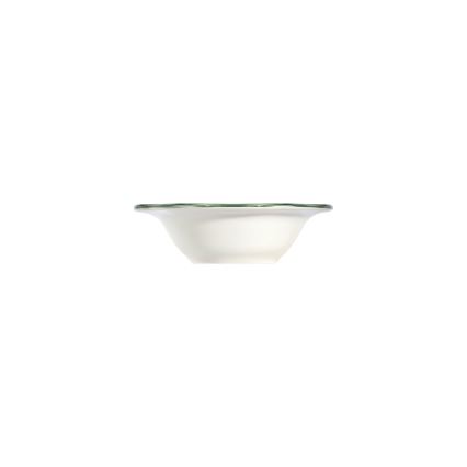 Jídelní sada 24 ks bílá/zelená/červená/porcelán