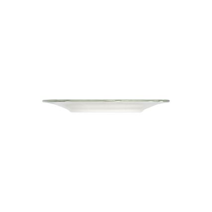 Jídelní sada 24 ks bílá/zelená/porcelán