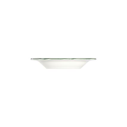 Jídelní sada 24 ks bílá/zelená/porcelán