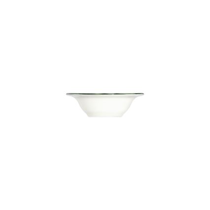 Jídelní sada 24 ks bílá/zelená/porcelán