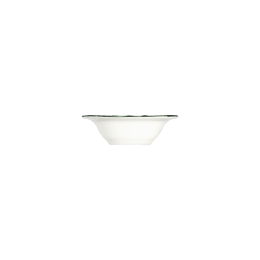 Jídelní sada 24 ks bílá/zelená/porcelán