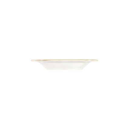 Jídelní sada 24 ks bílá/zlatá/porcelán