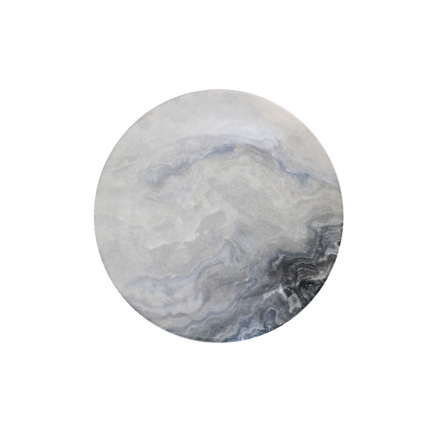 Jídelní sada 24 ks hnědá/porcelán