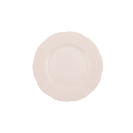 Jídelní sada 24 ks krémová/porcelán