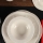 Jídelní sada 24 ks krémová/porcelán