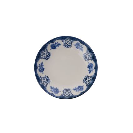 Jídelní sada 24 ks modrá/bílá/porcelán