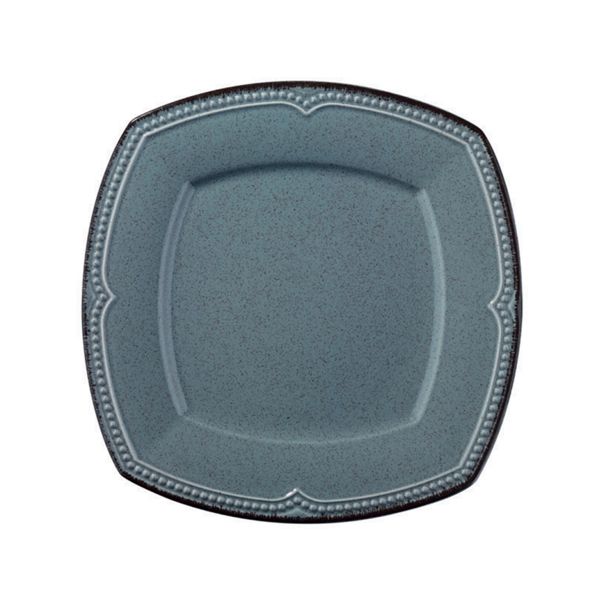 Jídelní sada 24 ks modrá/porcelán