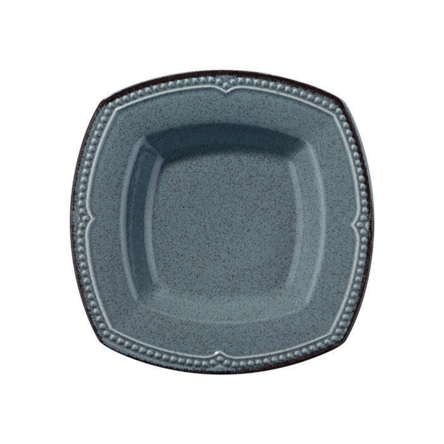 Jídelní sada 24 ks modrá/porcelán