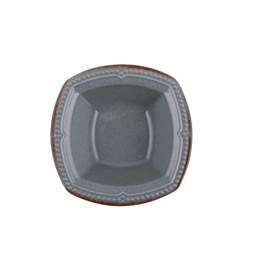 Jídelní sada 24 ks modrá/porcelán