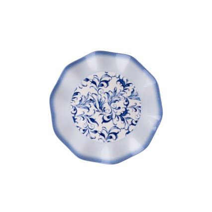 Jídelní sada 24 ks modrá/porcelán