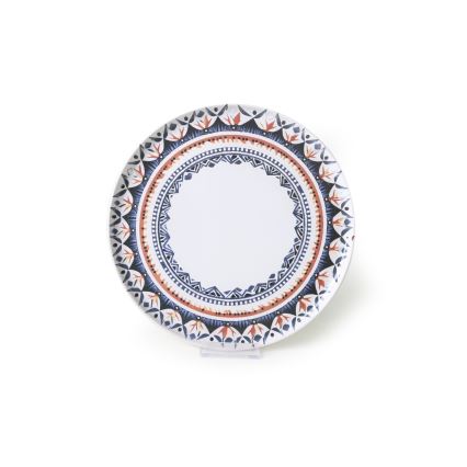 Jídelní sada 24 ks pestrobarevná/kamenina