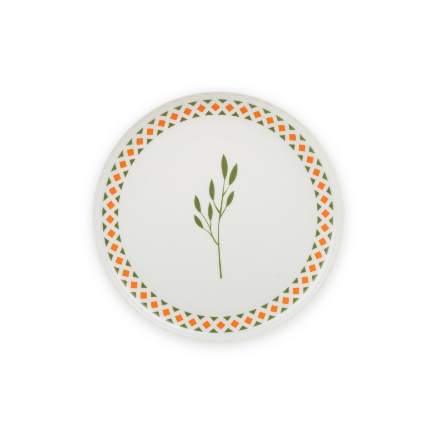 Jídelní sada 24 ks pestrobarevná/porcelán