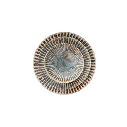 Jídelní sada 24 ks pestrobarevná/porcelán