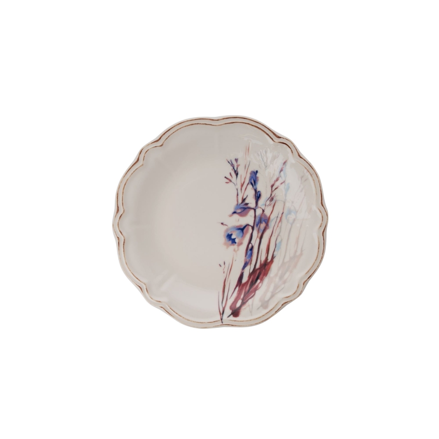 Jídelní sada 24 ks pestrobarevná/porcelán