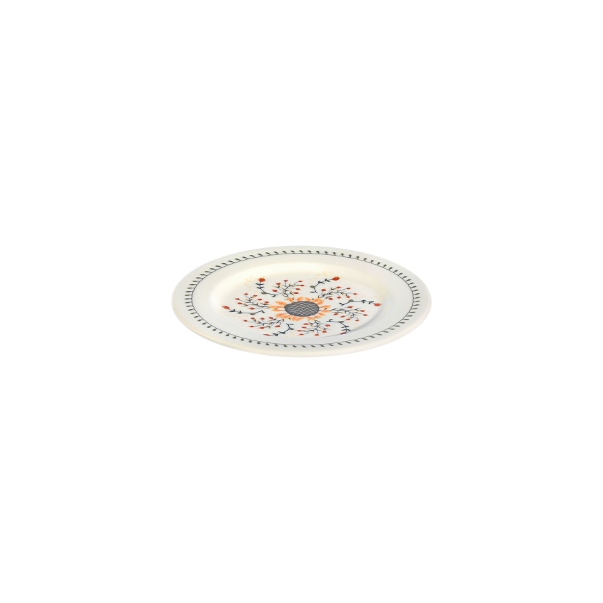 Jídelní sada 24 ks pestrobarevná/porcelán