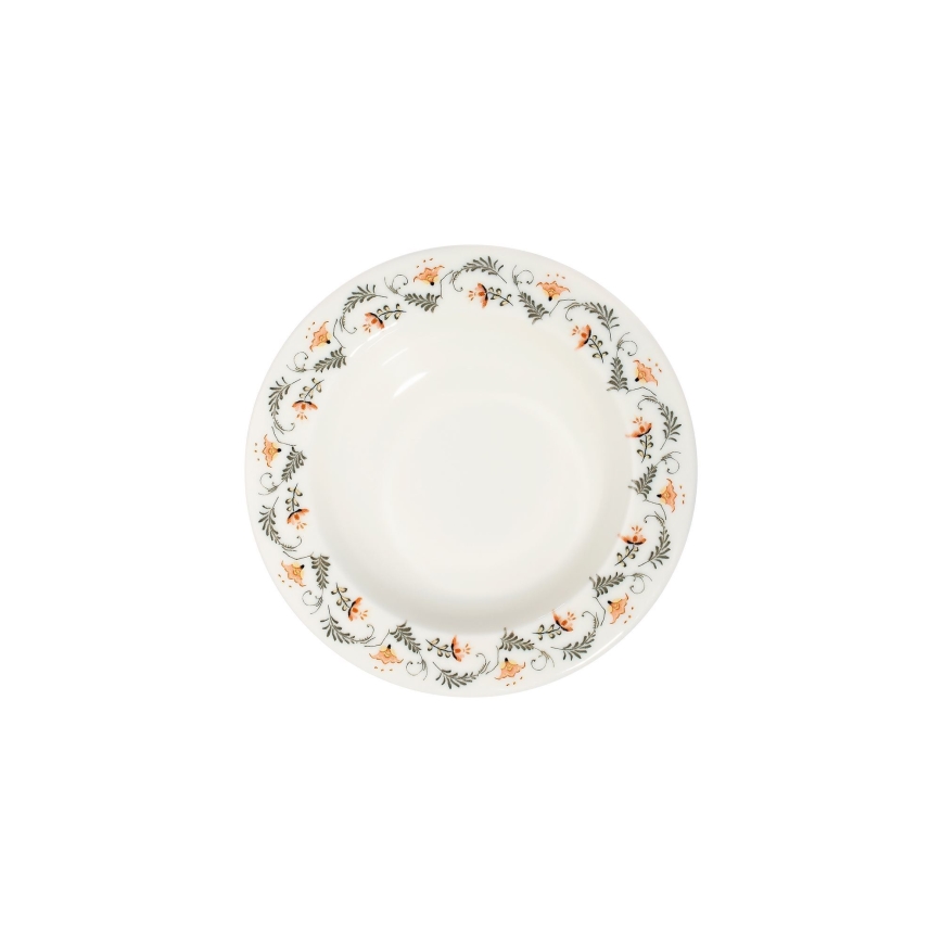 Jídelní sada 24 ks pestrobarevná/porcelán