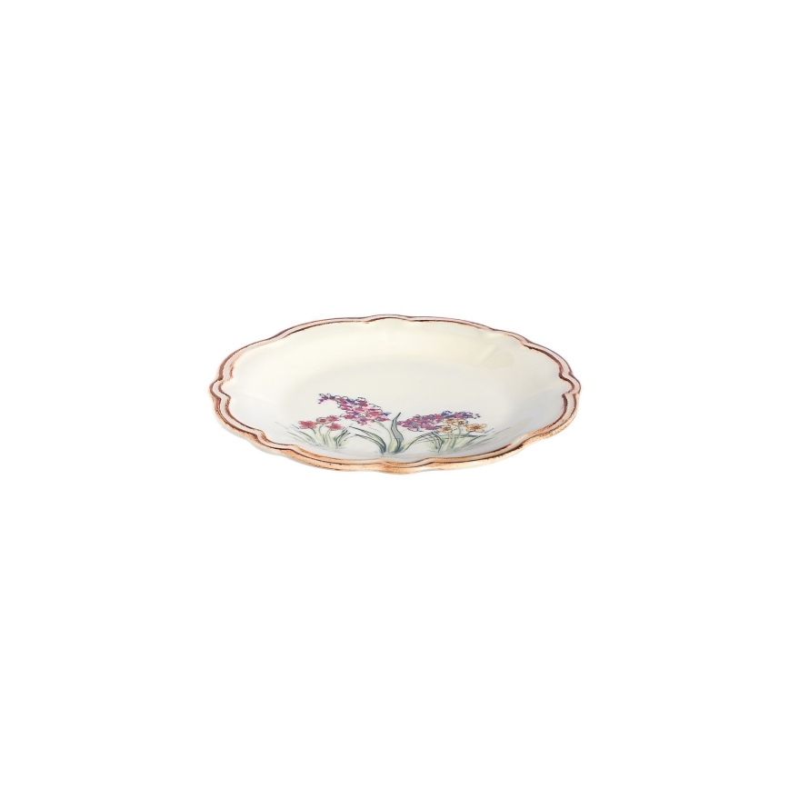 Jídelní sada 24 ks pestrobarevná/porcelán