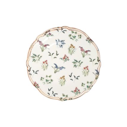 Jídelní sada 24 ks pestrobarevná/porcelán